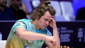 Magnus Carlsen said that he hit his peak in first half of 2019. Image: PTI
