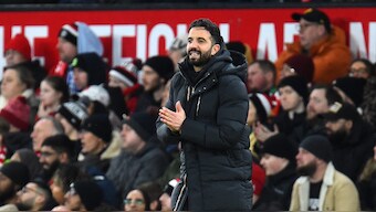 Manchester United manager Ruben Amorim. Image: Reuters
