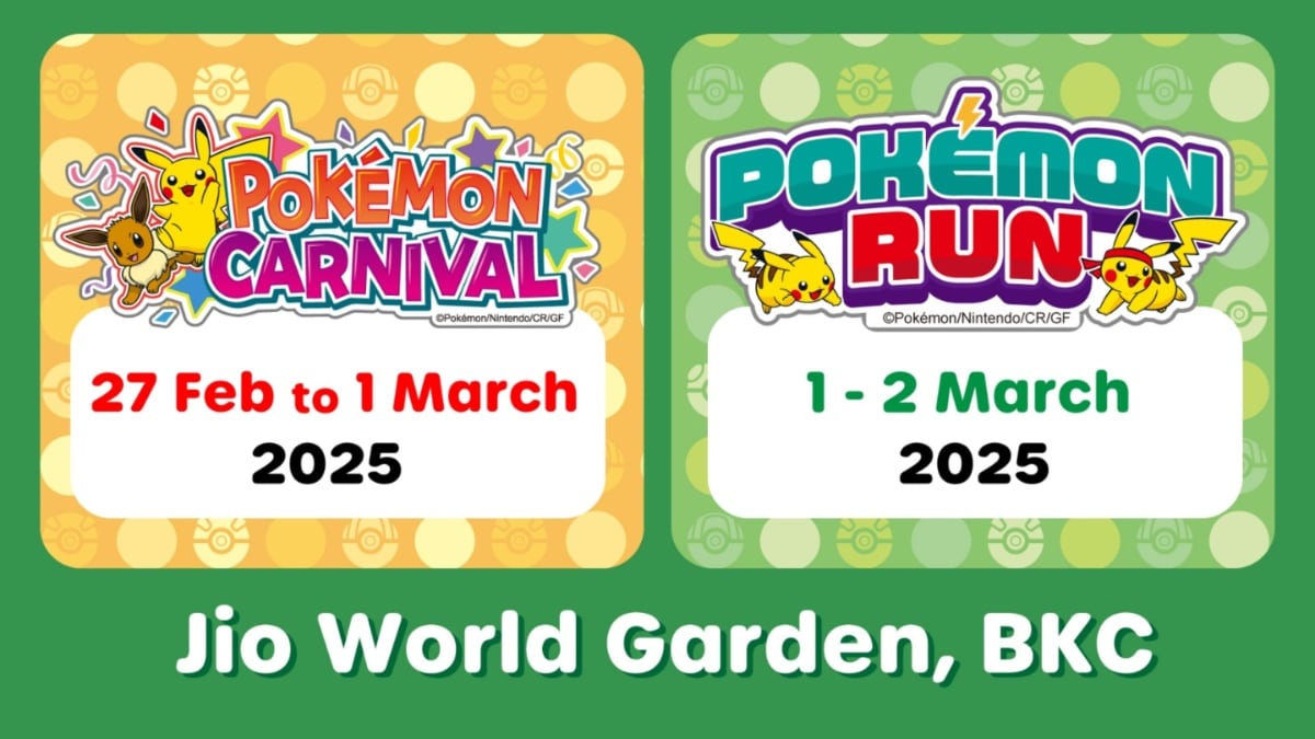 Pokémon Run brings an action-packed adventure to Jio World Garden on 1st & 2nd March 2025!