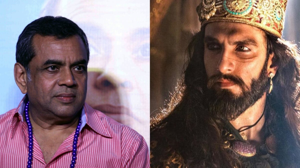 Paresh Rawal calls Ranveer Singh's method acting process for Alauddin Khilji's character in Padmaavat 'wrong': 'One can also stab someone like ...'