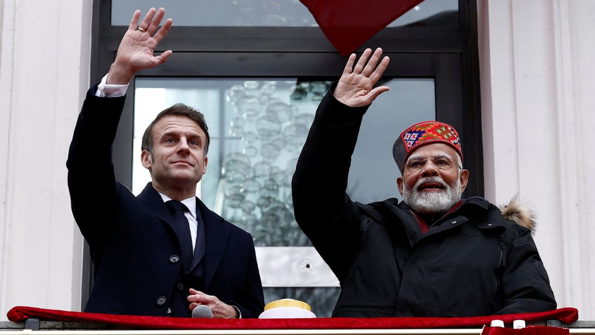 French President Emmanuel Macron and Indian Prime Minister Narendra Modi wave from the balcony during the inauguration of the Indian Consulate as part of a visit in Marseille, France, February 12, 2025. File Image/Reuters French President Emmanuel Macron and Indian Prime Minister Narendra Modi wave from the balcony during the inauguration of the Indian Consulate as part of a visit in Marseille, France, February 12, 2025. File Image/Reuters