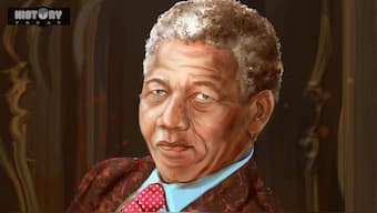 The release of Nelson Mandela from prison was a watershed moment for South Africa in its transition to democracy. Illustration: Santan