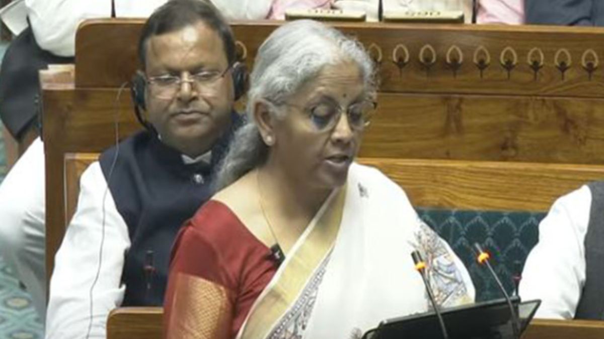 India's Finance Minister Nirmala Sitharaman presents 2025 Union Budget. ANI India's Finance Minister Nirmala Sitharaman presents 2025 Union Budget. ANI