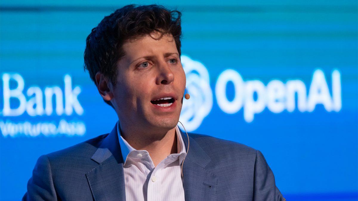 Sam Altman, the CEO of the tech firm OpenAI. Sam Altman, the CEO of the tech firm OpenAI.