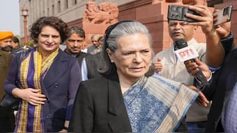Sonia Gandhi triggered a row after she referred to the President as a “poor thing” during the latter's address. PTI