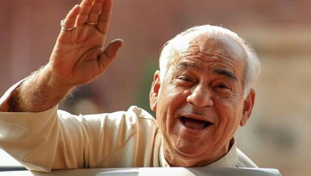In this file photo Oct 25, 2004, is seen former Delhi chief minister Madan Lal Khurana. Khurana passed away due to old age-related complications, in New Delhi, Sunday, October 28, 2018. PTI