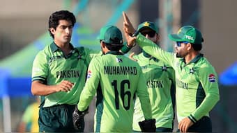 Pakistan cricket team is in danger of being eliminated from the Champions Trophy 2025. Image: Reuters
