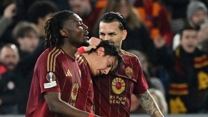 Europa League: Dybala brace sends Roma to last 16; Mourinho's Fenerbahce advance amid crowd trouble Europa League: Dybala brace sends Roma to last 16; Mourinho's Fenerbahce advance amid crowd trouble