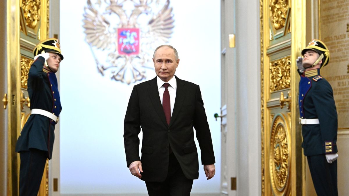 President-elect Vladimir Putin arrives for his inauguration ceremony at the Kremlin in Moscow, Russia, on May 7, 2024. (Photo: Kremlin) President-elect Vladimir Putin arrives for his inauguration ceremony at the Kremlin in Moscow, Russia, on May 7, 2024. (Photo: Kremlin)