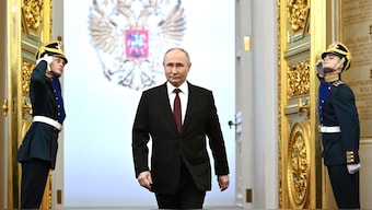 President-elect Vladimir Putin arrives for his inauguration ceremony at the Kremlin in Moscow, Russia, on May 7, 2024. (Photo: Kremlin) 
