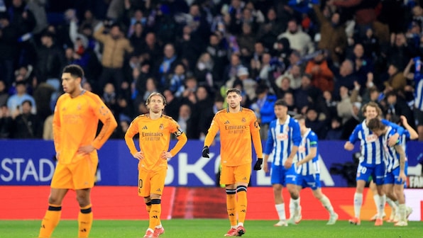 La Liga: Espanyol stun leaders Real Madrid, Atletico cut gap with win over Mallorca
