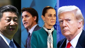 Trump proceeds with tariffs on Canada, Mexico and China. File Image- FP