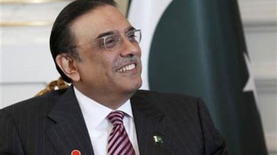 Pakistan President Asif Ali Zardari. Reuters File