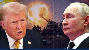 US President Donald Trump and his Russian counterpart Vladimir Putin. Representational Image - FP