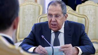 Russian Foreign Minister Sergei Lavrov.  Reuters File
