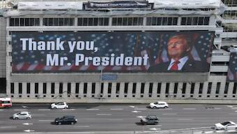 Trump has an innate ability to grasp the nub of even a complicated issue, but we tend to overlook that facet of his character owing to his egotism, vaunting and vulnerability to flattery. Image: AFP/JACK GUEZ 