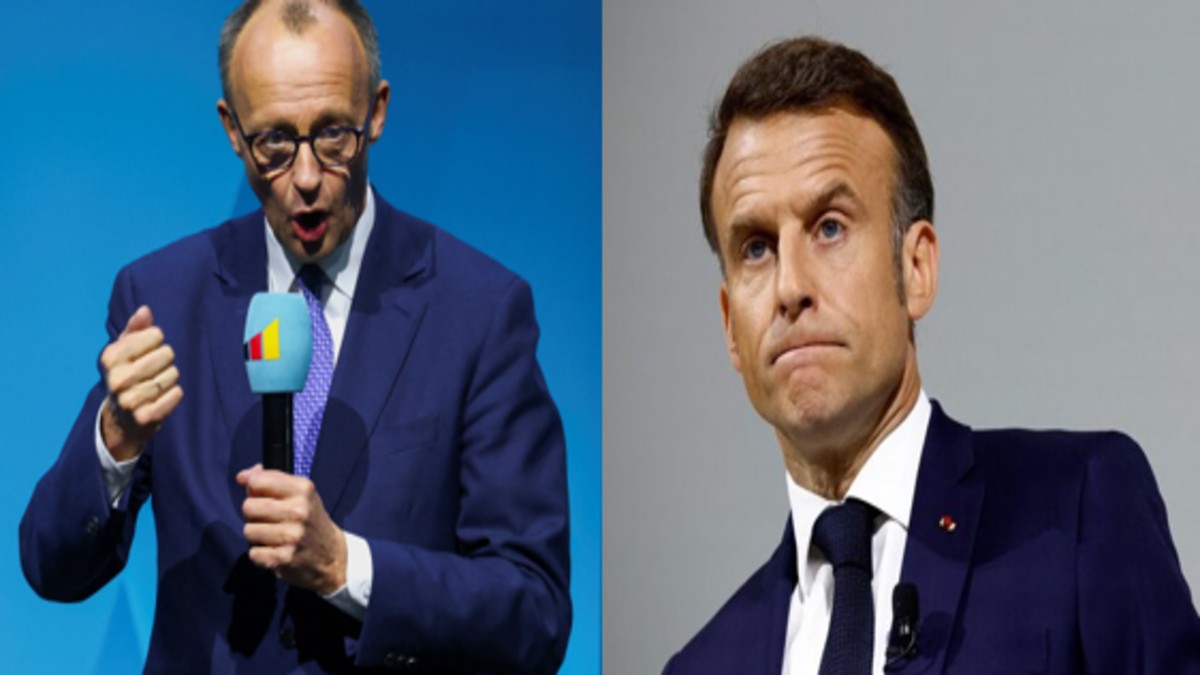 The onus of European integration lies on the leaders of all the 27 member states of the EU, and particularly on the upcoming German Chancellor, most likely, Friedrich Merz, and French President Emmanuel Macron. Image: REUTERS 
 The onus of European integration lies on the leaders of all the 27 member states of the EU, and particularly on the upcoming German Chancellor, most likely, Friedrich Merz, and French President Emmanuel Macron. Image: REUTERS
