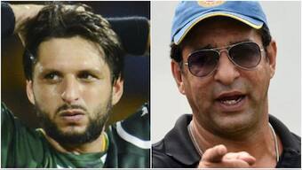 Shahid Afridi disagreed with Wasim Akram's comments calling for a massive overhaul in the Pakistan cricket team. Reuters/AFP