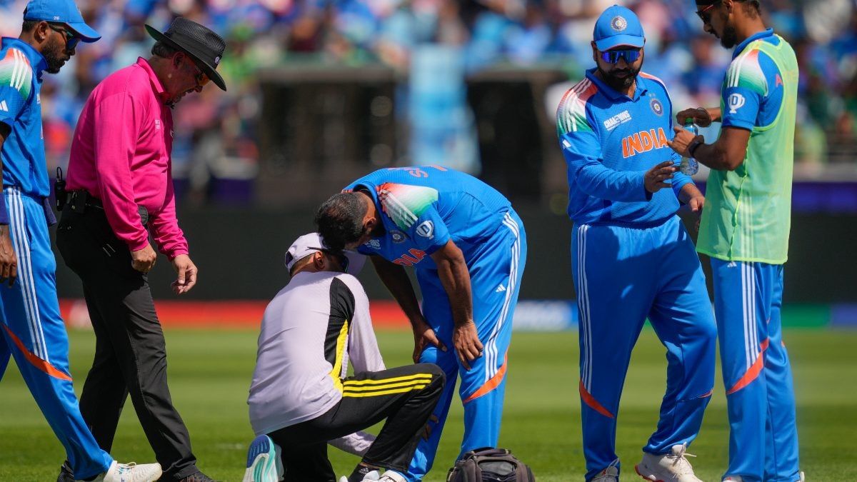 IND vs PAK: Ankle issue resurfaces for Mohammed Shami in India vs Pakistan match