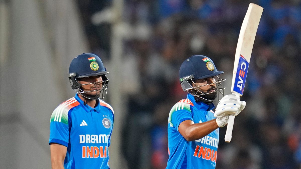 Shreyas Iyer replaced Virat Kohli and scored a match-winning fifty. Image: AP                                                                                                                                                                                                                                                          Shreyas Iyer replaced Virat Kohli and scored a match-winning fifty. Image: AP