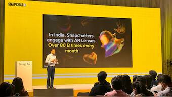 Snap highlighted how India's AR developer community has expanded by 50 per cent over the last two years, now producing more AR Lenses than any other country. Image Credit: Snap