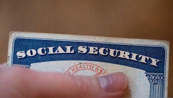 A Social Security card is displayed October 12, 2021, in Tigard, Oregon, US. File Image/AP