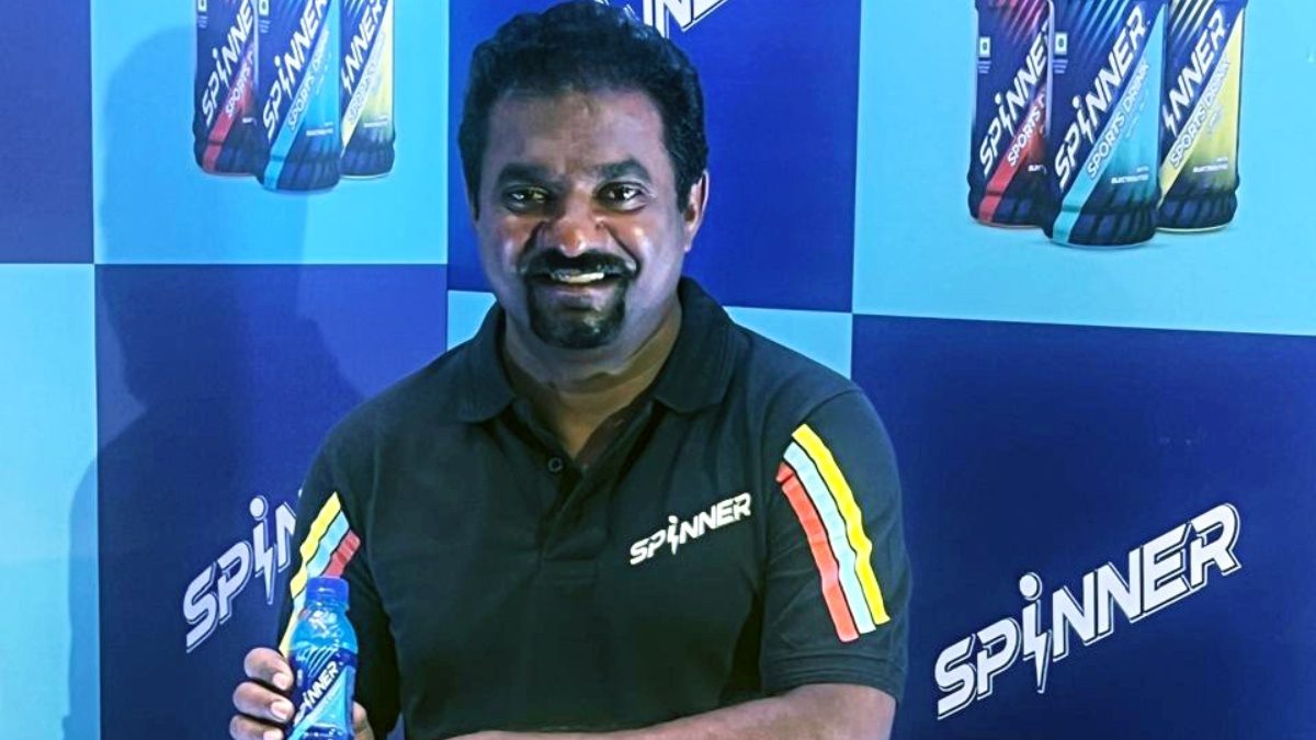 Muttiah Muralitharan is the co-creator of Spinner sports drink. Muttiah Muralitharan is the co-creator of Spinner sports drink.