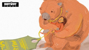 Today, everyone has played with a teddy bear as a young child. But did you know when it was first sold? Illustration: Santan