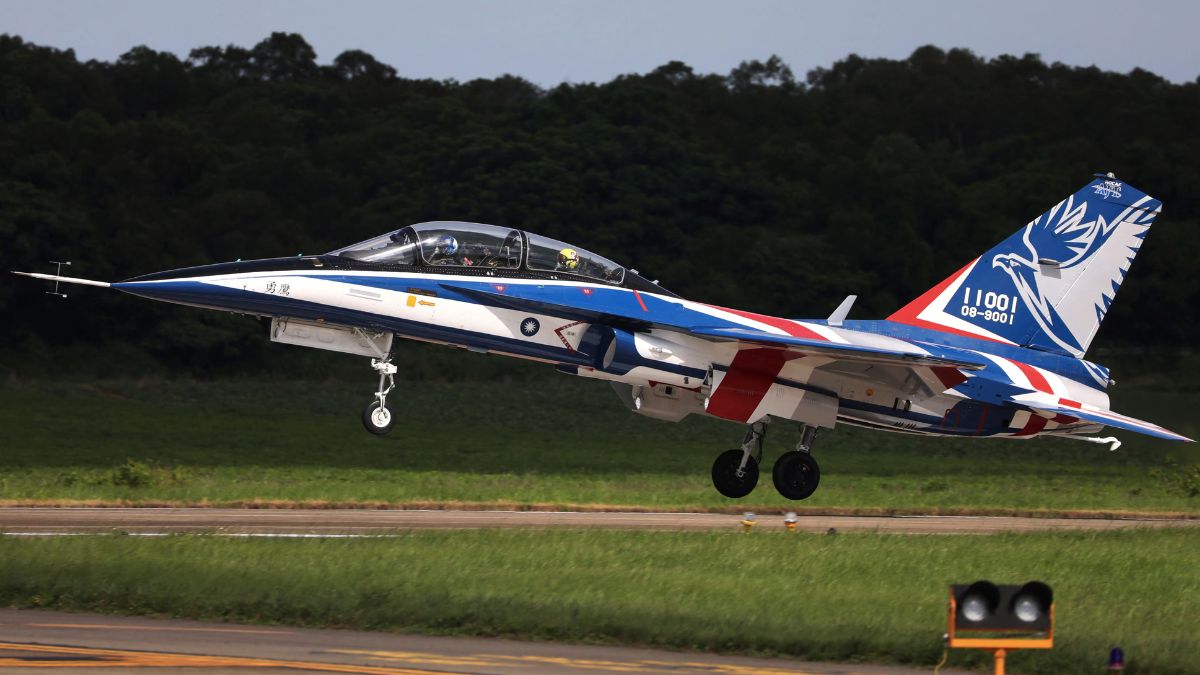 In Taiwan, a locally manufactured Brave Eagle jet crashed in the morning on Saturday (February 15). Reuters In Taiwan, a locally manufactured Brave Eagle jet crashed in the morning on Saturday (February 15). Reuters