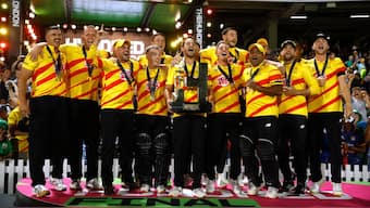 Trent Rockets had won The Men's Hundred in 2022, beating Manchester Originals in the final. Reuters