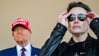 US President Donald Trump with Elon Musk- File photo. Source: Reuters