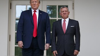 Jordan King in US to meet Trump tonight amid spotlight on Gaza takeover plan. AP