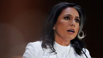 Former Representative Tulsi Gabbard, US President Donald Trump's nominee to be director of national intelligence, testifies before a Senate Intelligence Committee confirmation hearing on Capitol Hill in Washington, US, January 30, 2025. File Image/Reuters