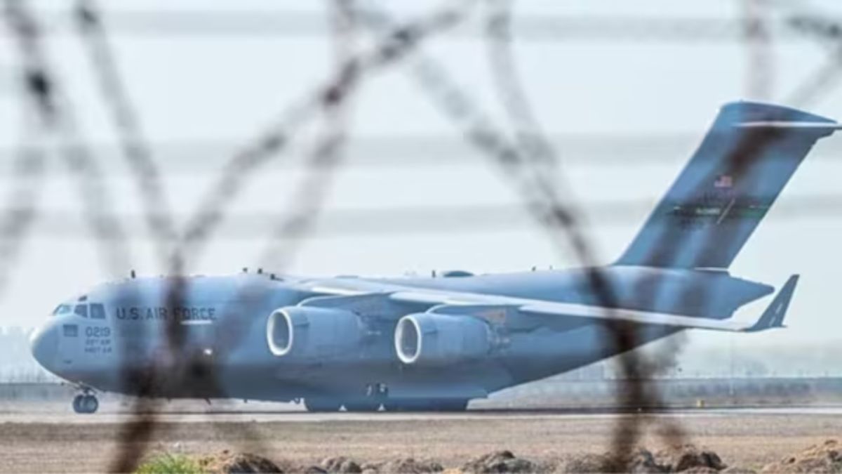 A plane carrying 116 Indian deportees from the United States touched down at Amritsar airport on Saturday, marking another chapter in the ongoing crackdown on illegal immigration. File image/PTI A plane carrying 116 Indian deportees from the United States touched down at Amritsar airport on Saturday, marking another chapter in the ongoing crackdown on illegal immigration. File image/PTI