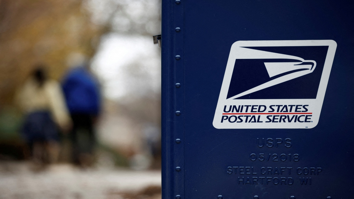 A United States Postal Service (USPS) collection box is pictured in Washington, US, on December 18, 2024. Reuters File A United States Postal Service (USPS) collection box is pictured in Washington, US, on December 18, 2024. Reuters File