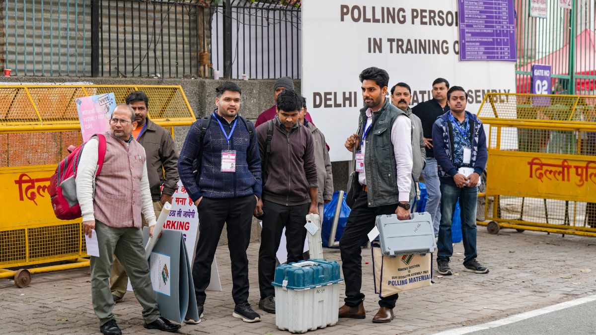 The results will be announced on Saturday, February 8. PTI/File Photo
The results will be announced on Saturday, February 8. PTI/File Photo