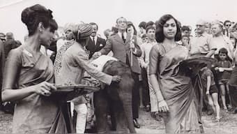Air India arranged for a two-year-old elephant to be flown from Bengaluru to Geneva. Image courtesy: X/@IWTKQuiz
