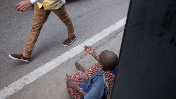 Two Indian cities where begging, giving alms is banned