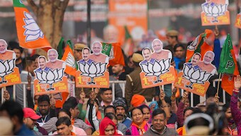BJP is set to form government in Delhi for the second time. PTI