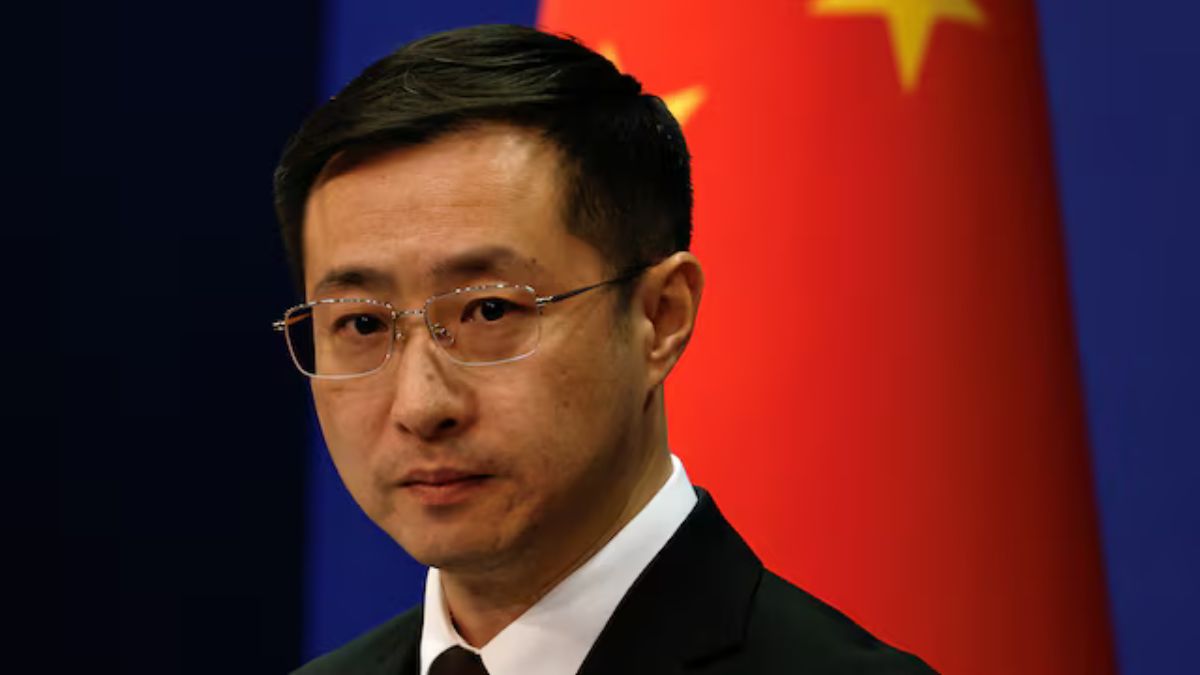 Chinese Foreign Ministry spokesperson Lin Jian attends a press conference in Beijing, China March 20, 2024. REUTERS Chinese Foreign Ministry spokesperson Lin Jian attends a press conference in Beijing, China March 20, 2024. REUTERS