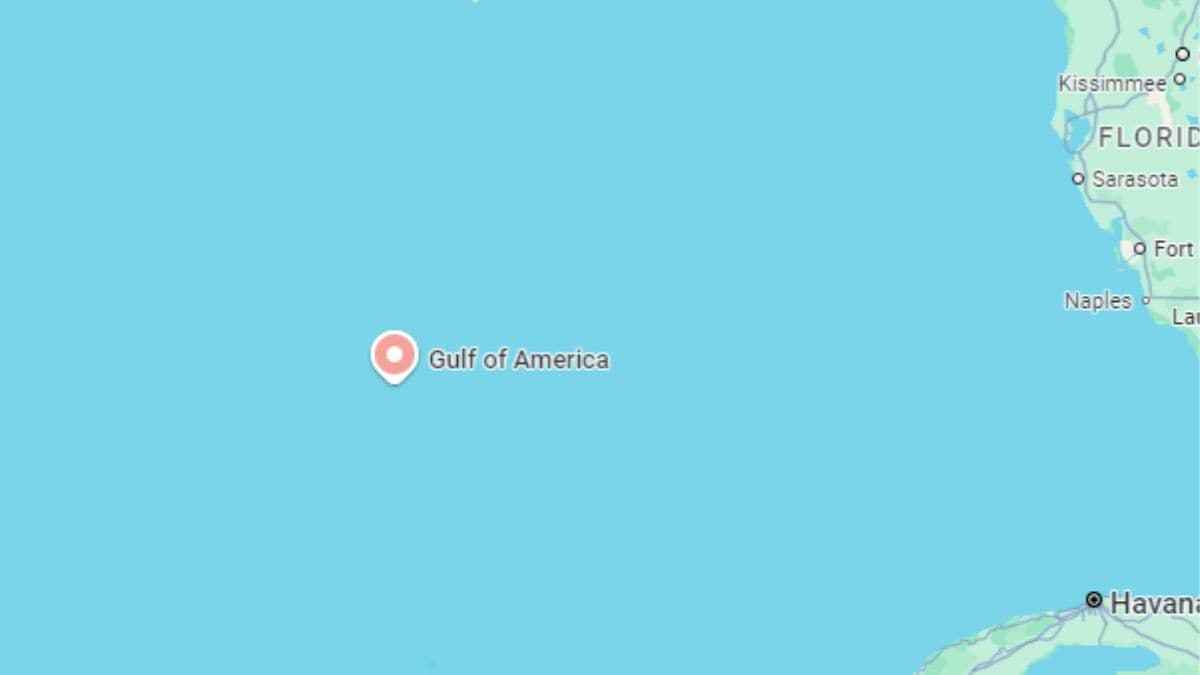 Google Maps officially updates name of Gulf of Mexico to Gulf of America