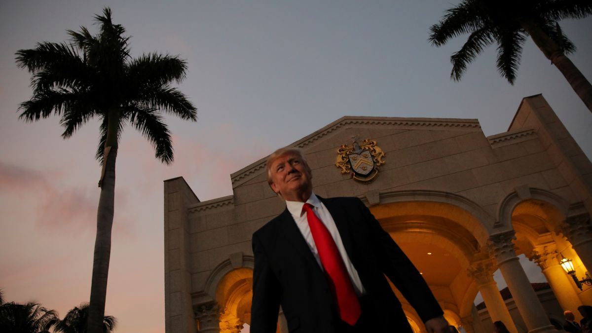 US President Donald Trump is not only playing golf but also working from home in Florida. File Photo/Reuters US President Donald Trump is not only playing golf but also working from home in Florida. File Photo/Reuters