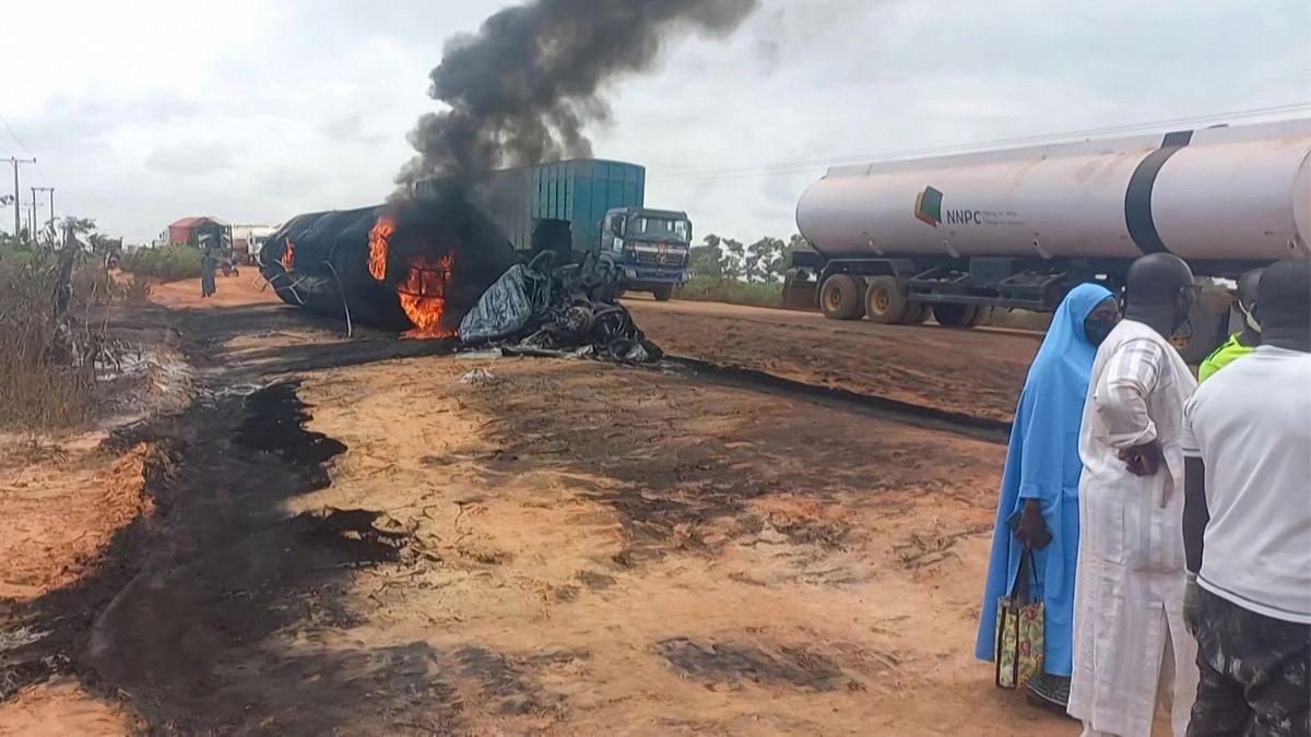 Nigeria bans large fuel trucks after hundreds die in multiple tanker explosions