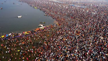 India’s pollution body now says water quality during Mahakumbh was fit for bathing