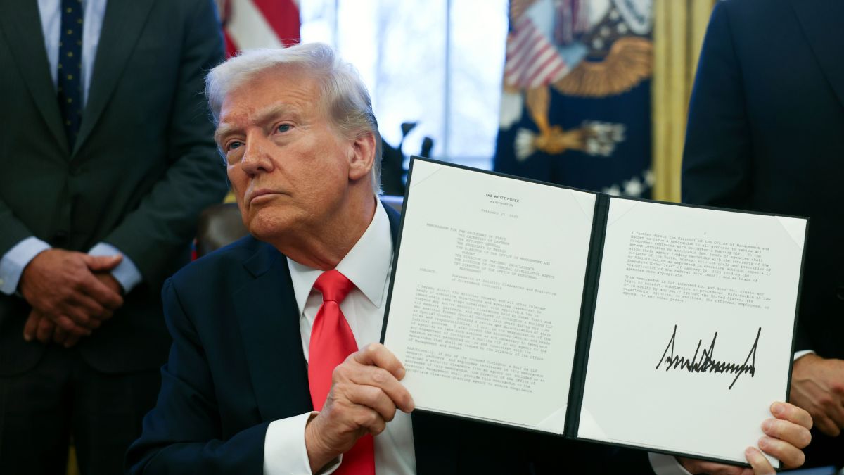 Trump stated that the sale of these cards would begin in around two weeks. AP/File Photo
 Trump stated that the sale of these cards would begin in around two weeks. AP/File Photo