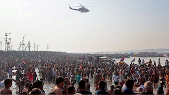 The estimated number of attendees recorded at the Maha Kumbh Mela has exceeded 64 crore. Reuters/File Photo
