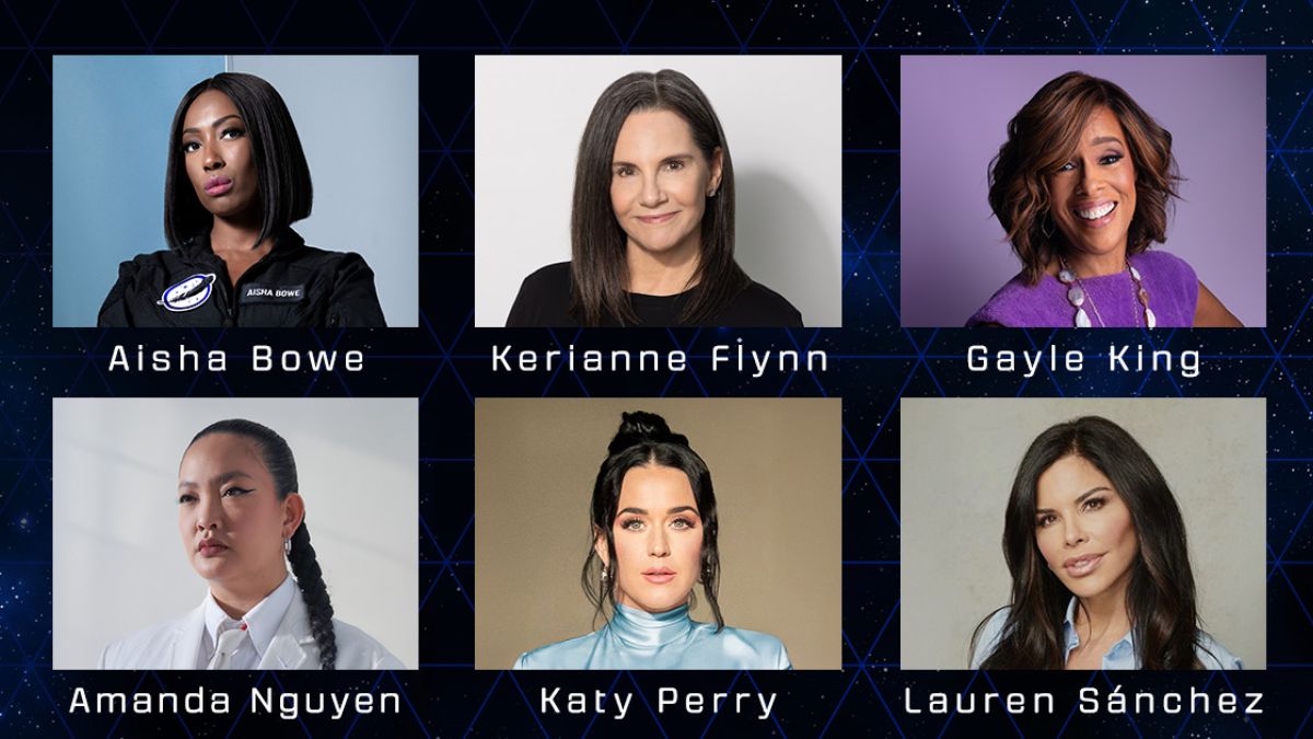 From Katy Perry to Jeff Bezos’ fiancée Lauren Sanchez: The 6 joining Blue Origin's all-women space mission From Katy Perry to Jeff Bezos’ fiancée Lauren Sanchez: The 6 joining Blue Origin's all-women space mission