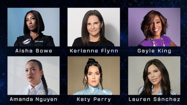 From Katy Perry to Jeff Bezos’ fiancée Lauren Sanchez: The 6 joining Blue Origin's all-women space mission