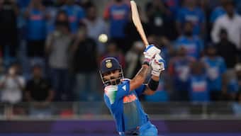 Virat Kohli hits the winning runs that also completes his 51st ODI century during India's Champions Trophy Group A clash against Pakistan in Dubai. AP