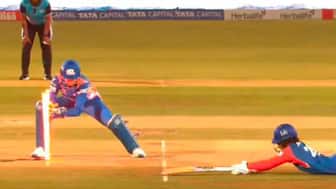 The MI vs DC match on WPL 2025 was marred with run out controversies. Image: BCCI